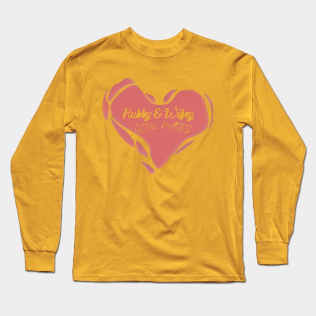 hubby and wifey Long Sleeve T-Shirt by Folk Fashion 